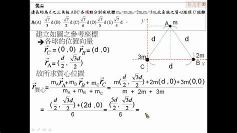 半圓形心位置|質心